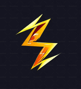 Energiegeladener Blitz